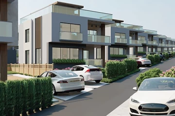 Modern villas in European Istanbul at affordable prices