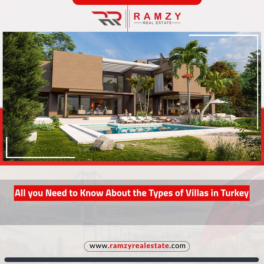 All you need to know about the types of villas in Turkey