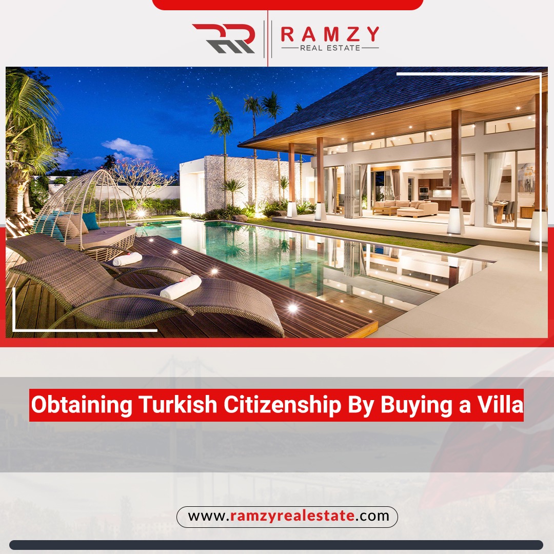 Obtaining Turkish citizenship by buying a villa