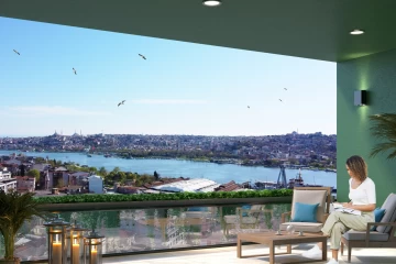 Taksim Istanbul .. Luxury Apartments Overlooking the Golden Horn Bay