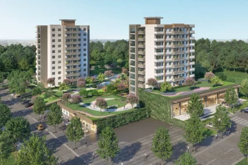 Family residences for sale in Bahcesehir near the Istanbul Canal