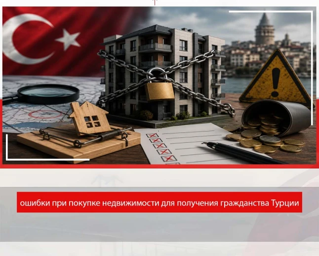 Смертельные ошибки инвесторов при покупке недвижимости для получения гражданства Турции