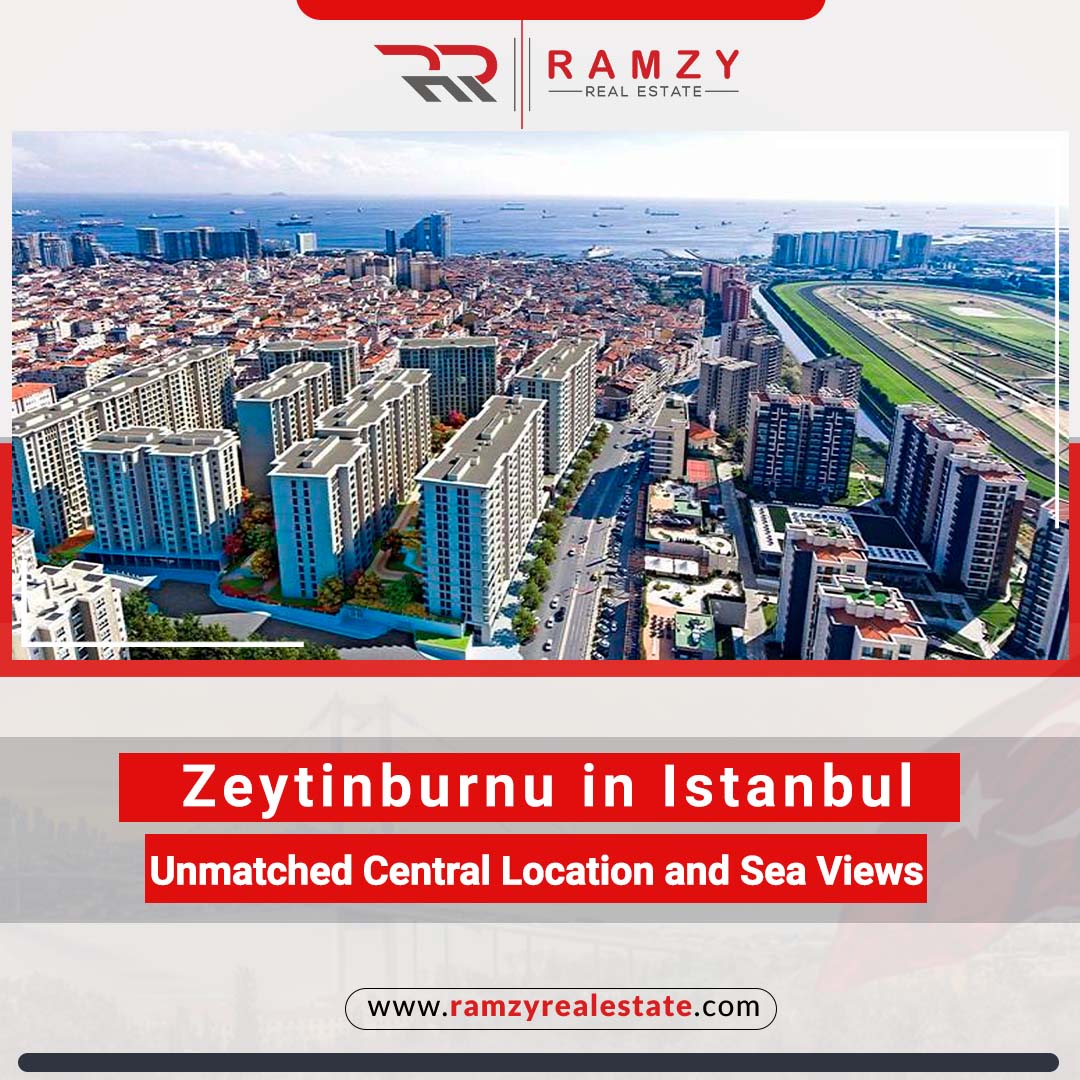 Zeytinburnu in Istanbul , central location and charming view