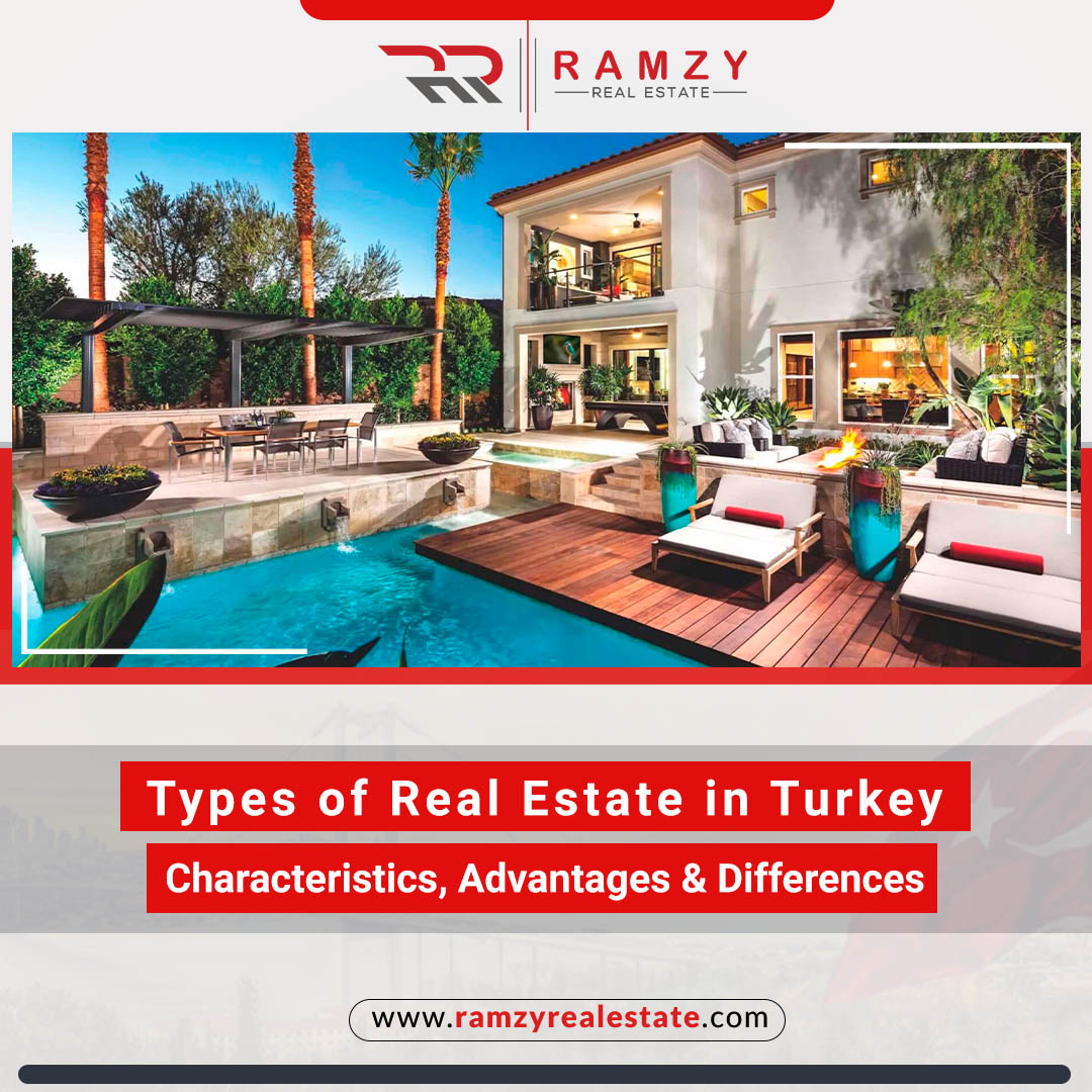 Types of real estate in Turkey and their characteristics
