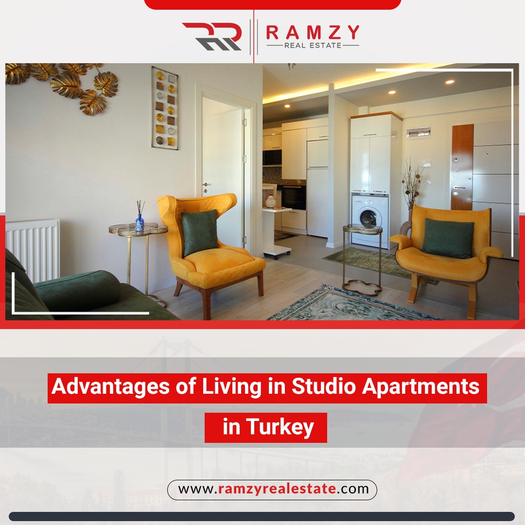 Advantages of living in studio apartments in Turkey