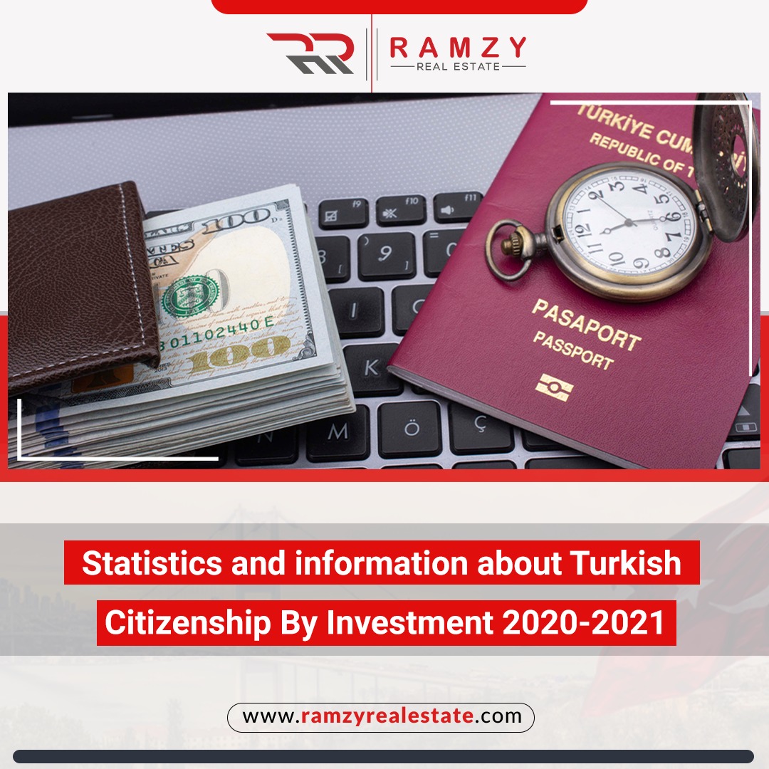 آمار و اطلاعات در مورد تابعیت ترکیه از طریق سرمایه گذاری 2020-2021
