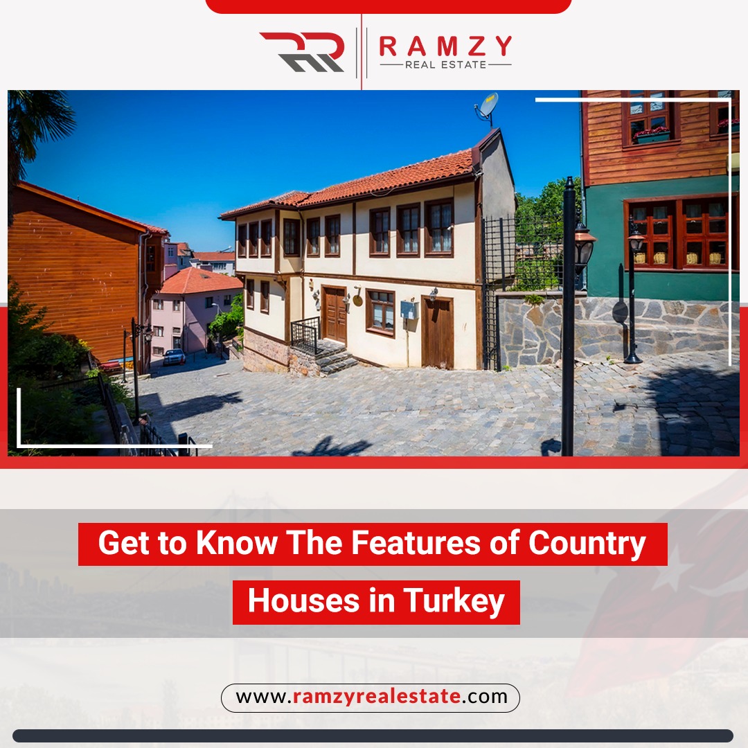 Get to know the features of country houses in Turkey