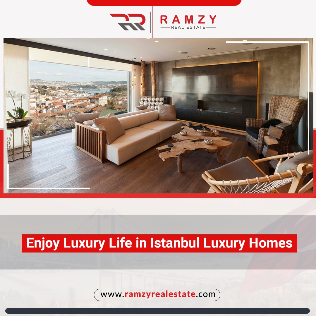 Enjoy luxury life in Istanbul luxury homes
