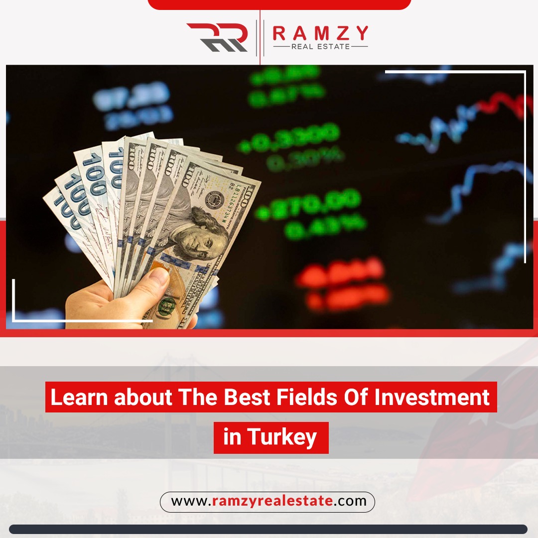 Learn about the best fields of investment in Turkey