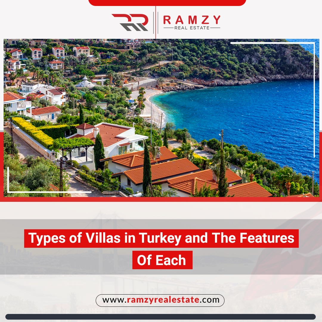 Types of villas in Turkey and the features of each