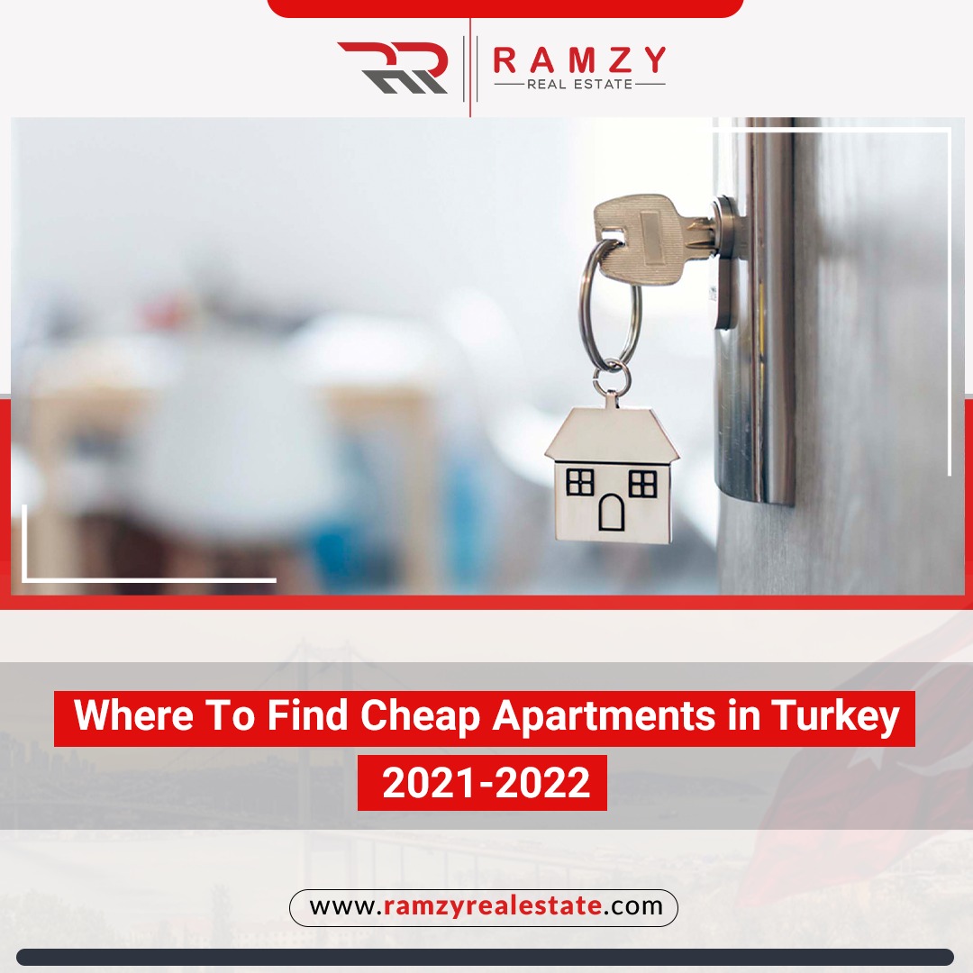 Where to find cheap apartments in Turkey 2021-2022
