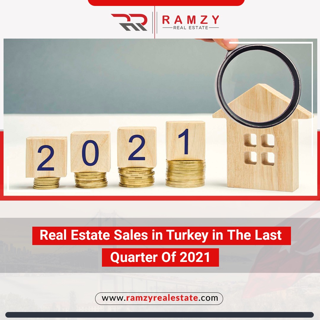 Real estate sales in Turkey in the last quarter of 2021