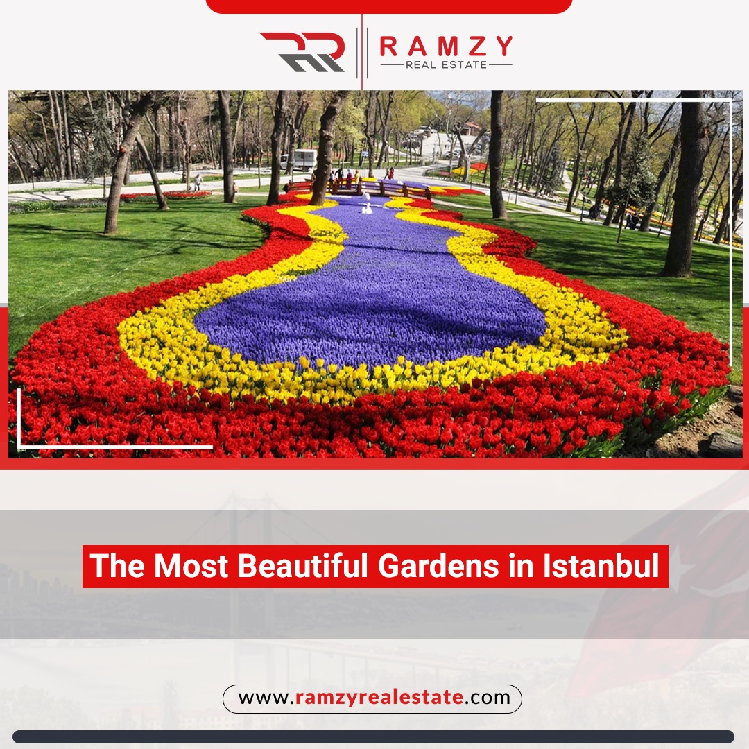 The most beautiful gardens in Istanbul