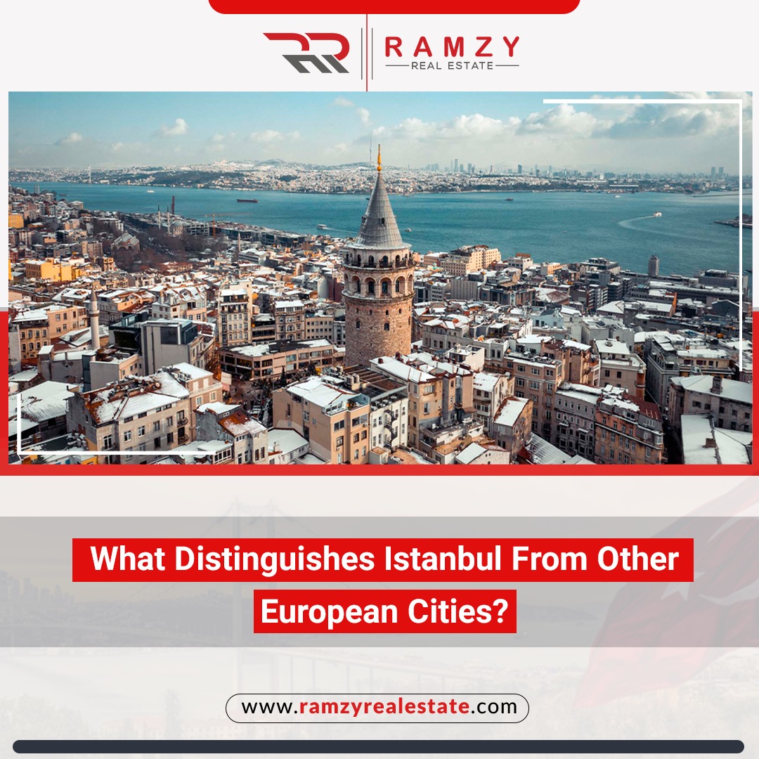 What distinguishes Istanbul from other European cities