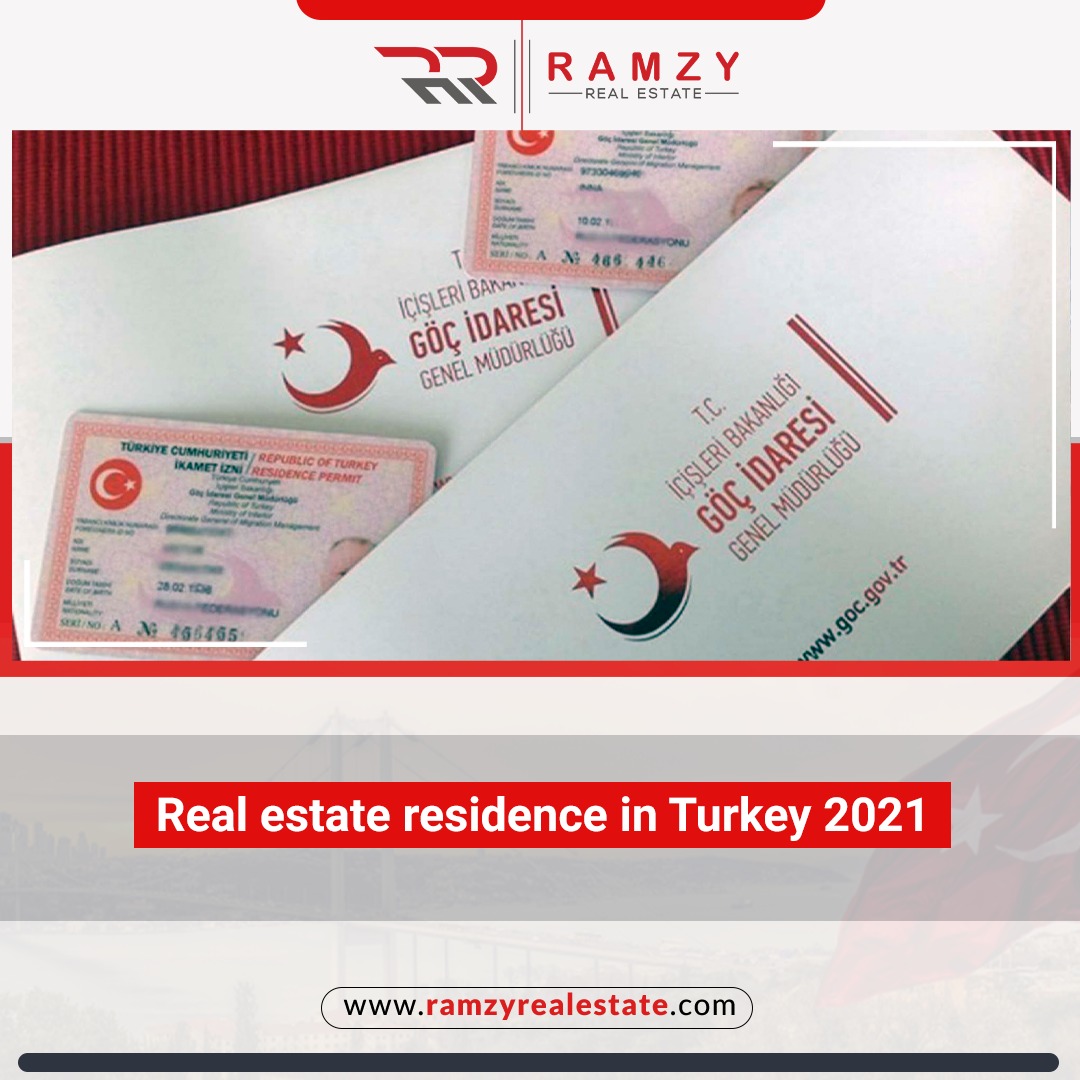 Real estate residence in Turkey 2021