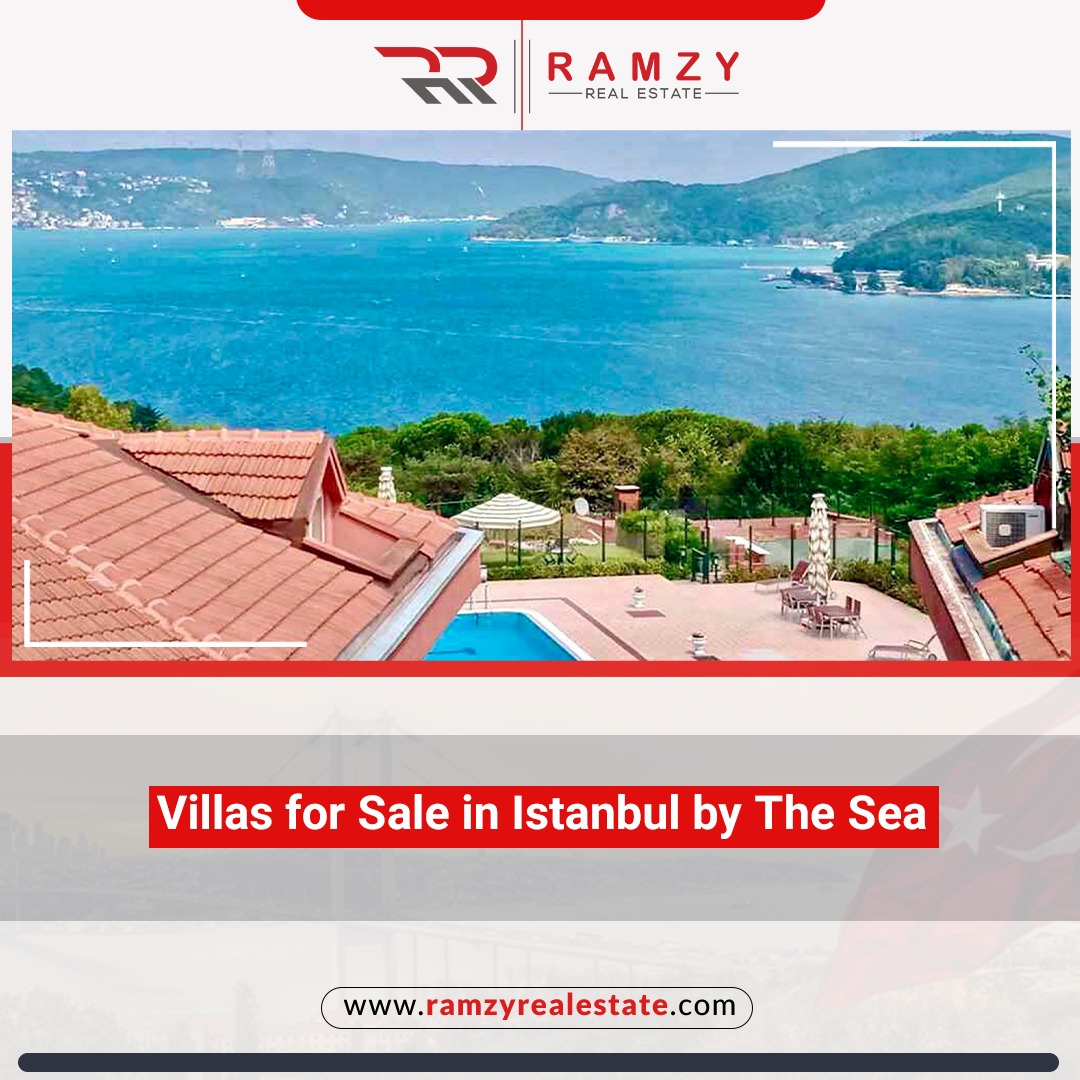 Villas for sale in Istanbul by the sea