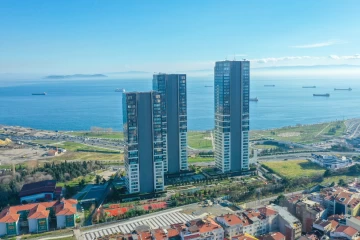 آپارتمان های لوکس با دید دریا برای فروش در استانبول زیتین برنو
