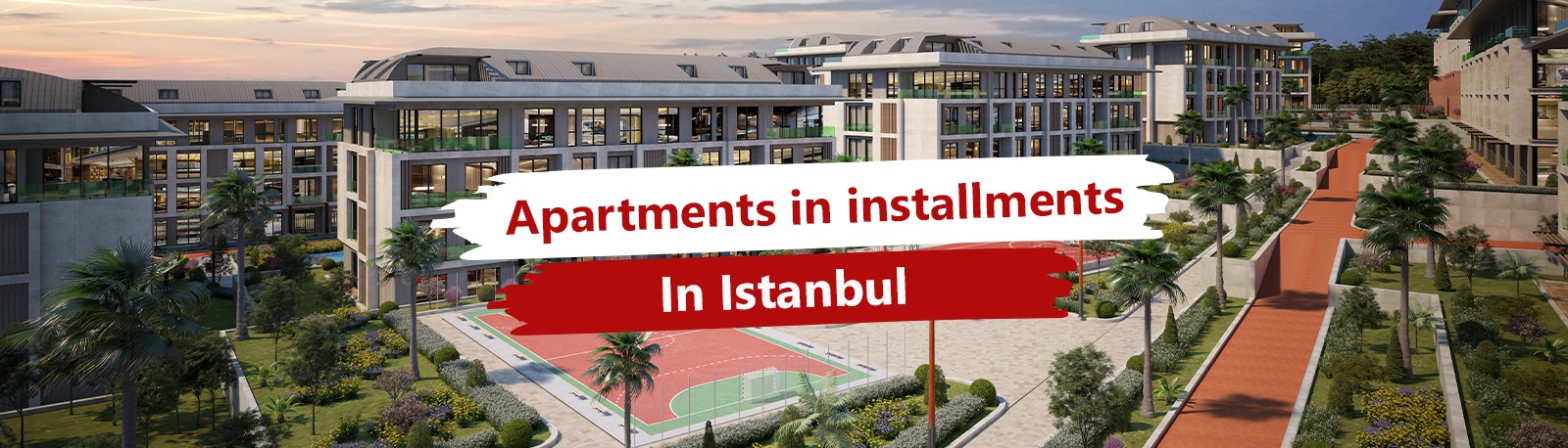Apartment for sale in Installment In Istanbul