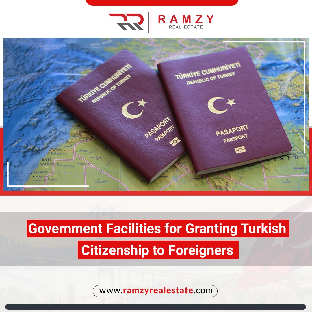 Government facilities for granting Turkish citizenship to foreigners