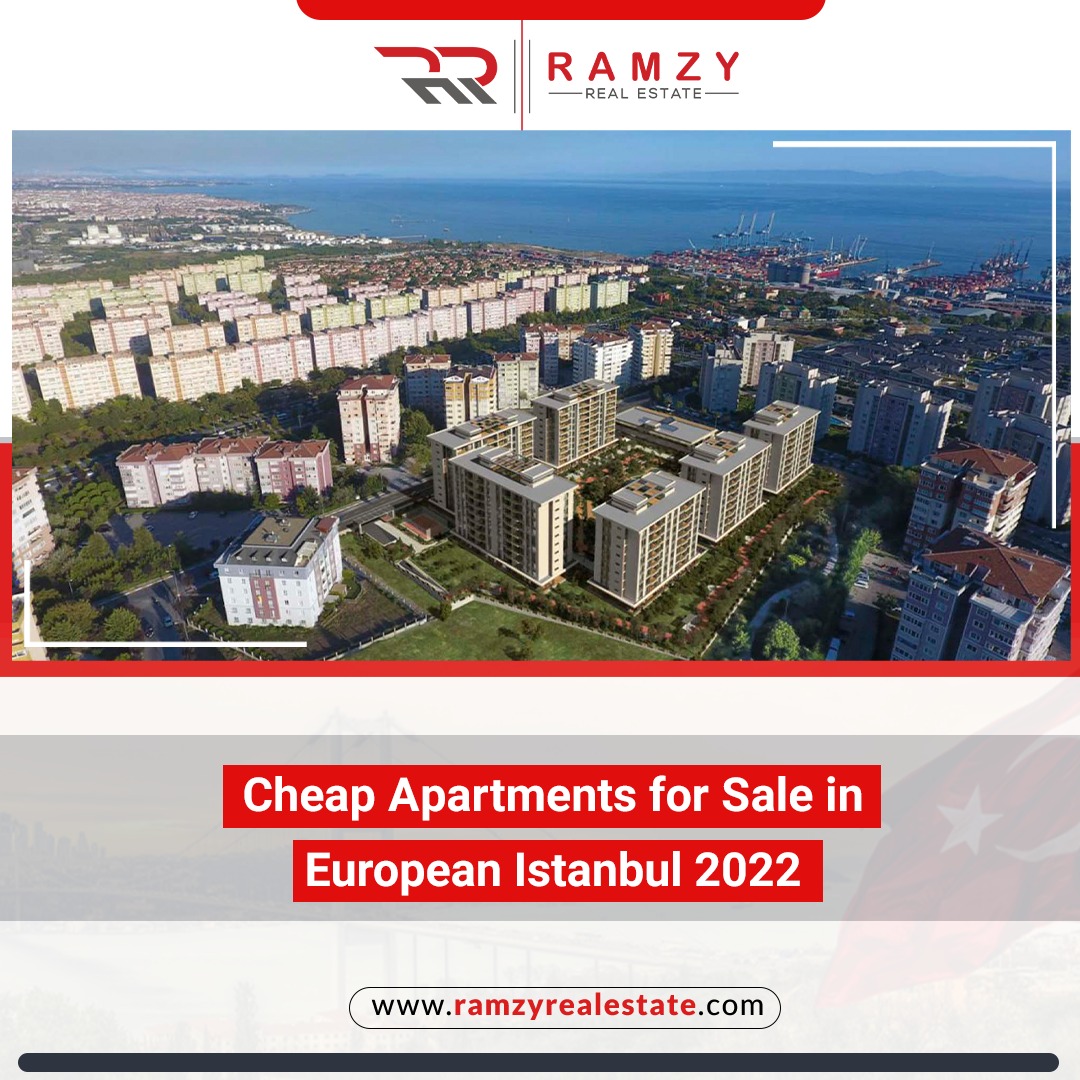 Cheap apartments for sale in the European side of Istanbul 2022